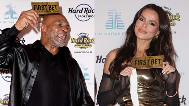 Mike Tyson and Brooks Nader